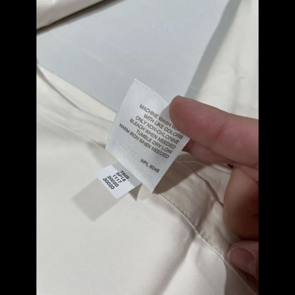 NIB [ Queen ] for Hudson Park 825TC Flat Sheet in Supima Cotton‎